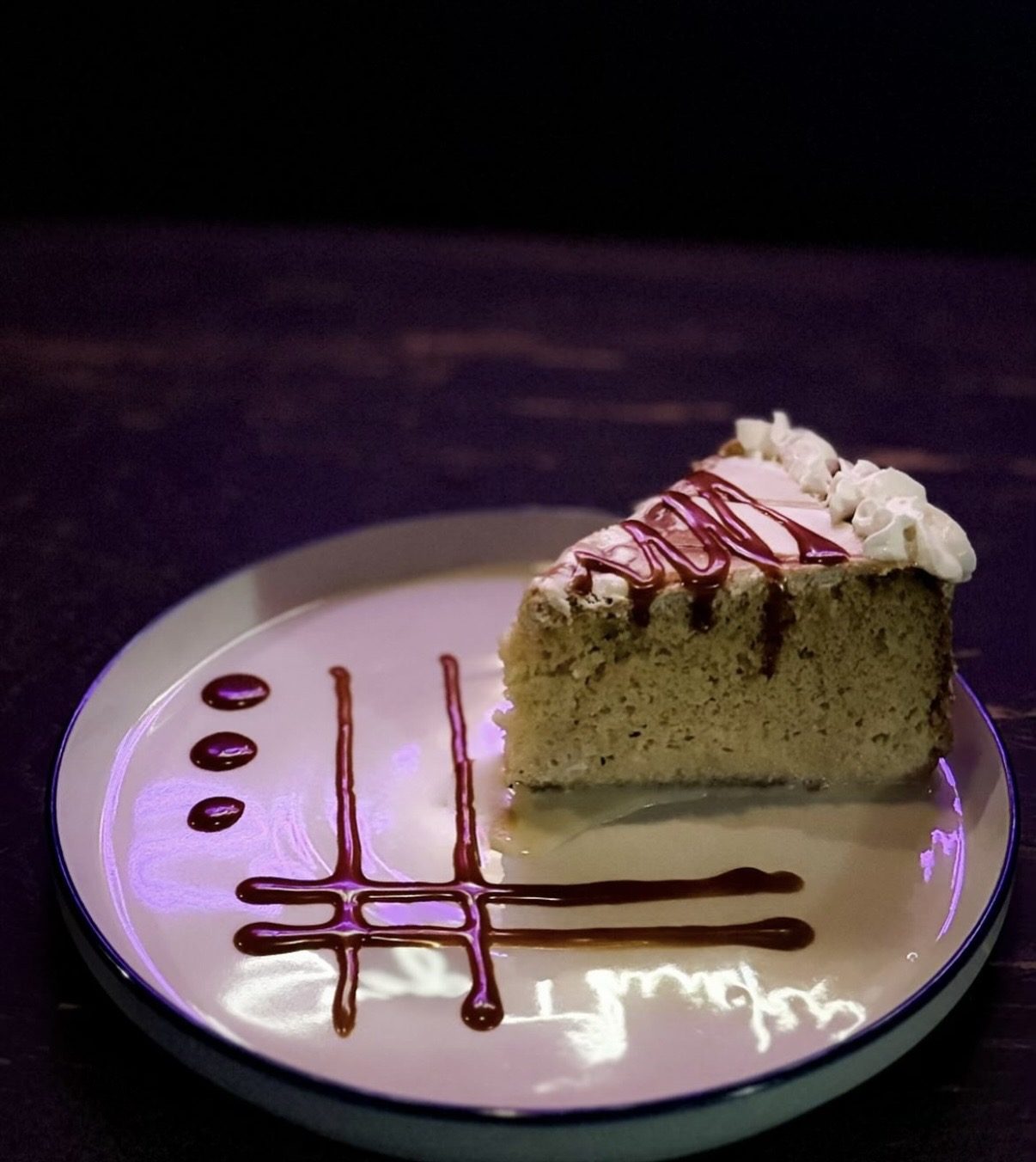Pastel 3 Leches sponge cake soaked in three milks with cinnamon